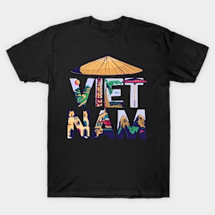 Vietnam Southeast Asia Souvenir Holidays in Paradise Gift T-Shirt